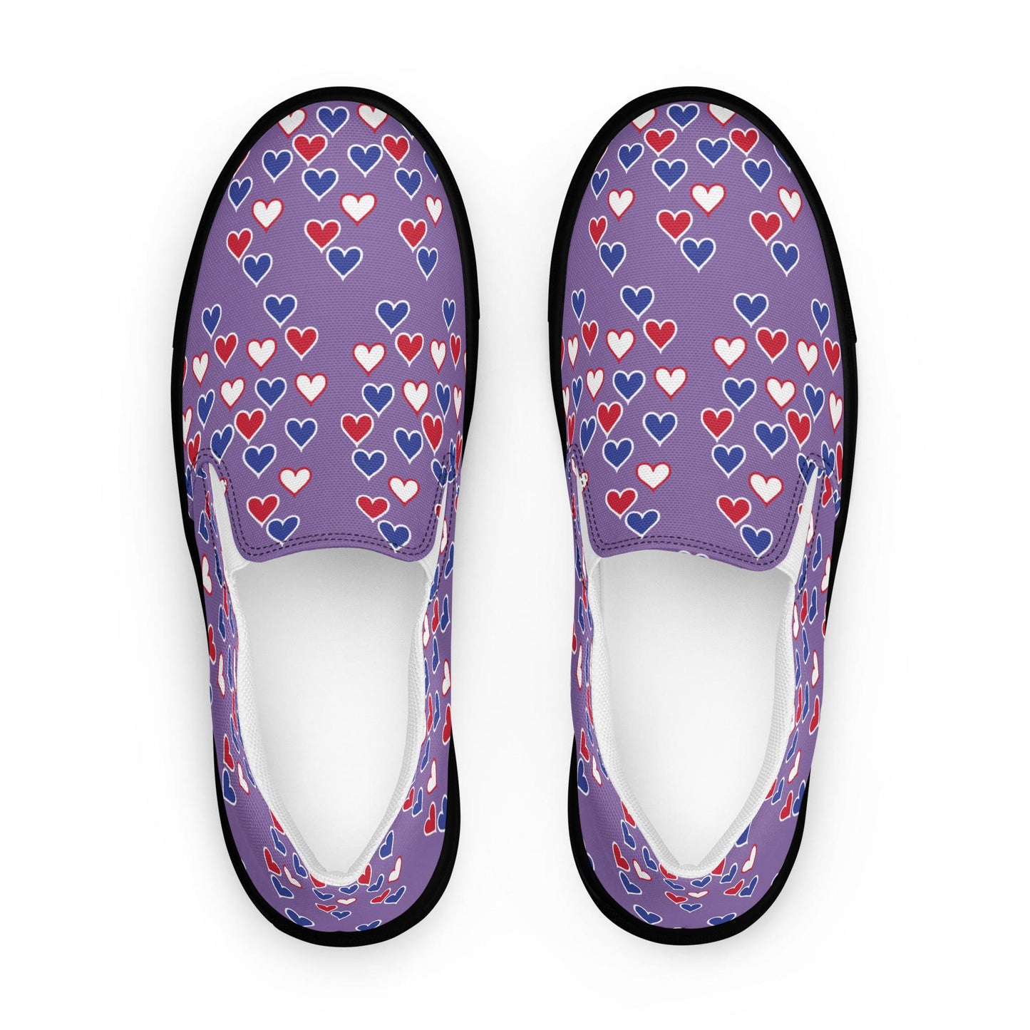 Womens slip-on canvas shoes