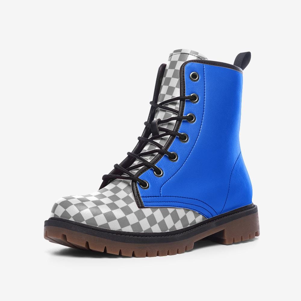 Blue Boots Casual Leather Lightweight boots MT