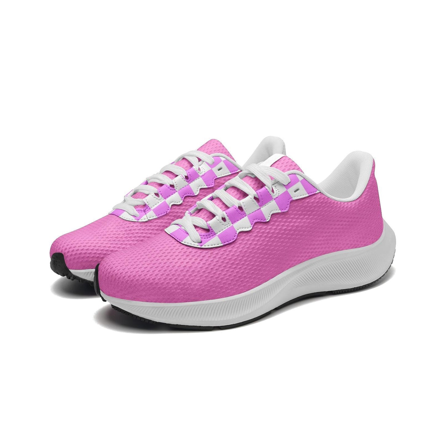 Pink Sneakers Unisex Mesh Tech Performance Running Shoes