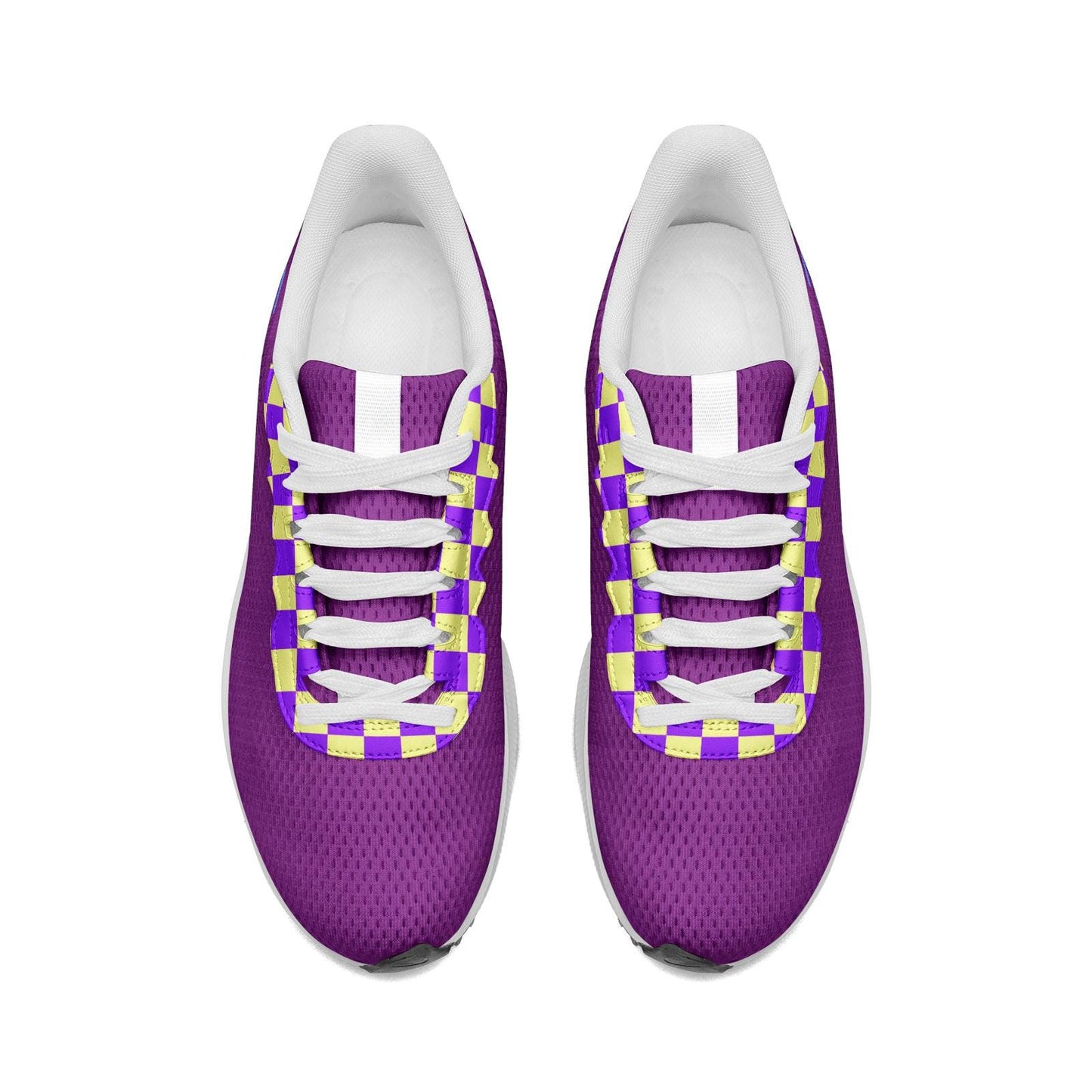 Purple Sneakers Unisex Mesh Tech Performance Running Shoes