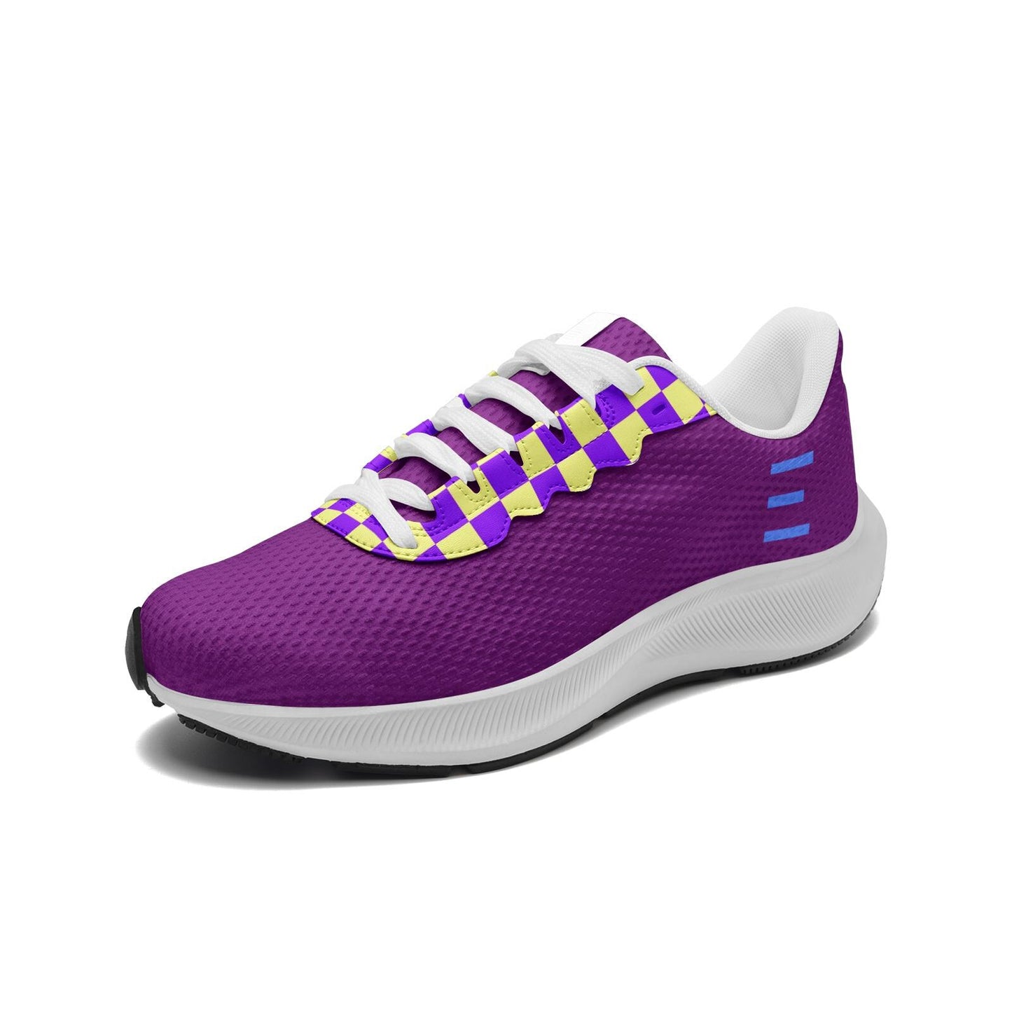 Purple Sneakers Unisex Mesh Tech Performance Running Shoes