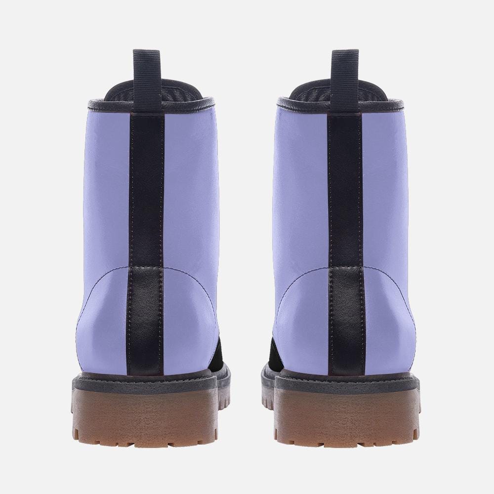 Purple Boots Casual Leather Lightweight boots MT
