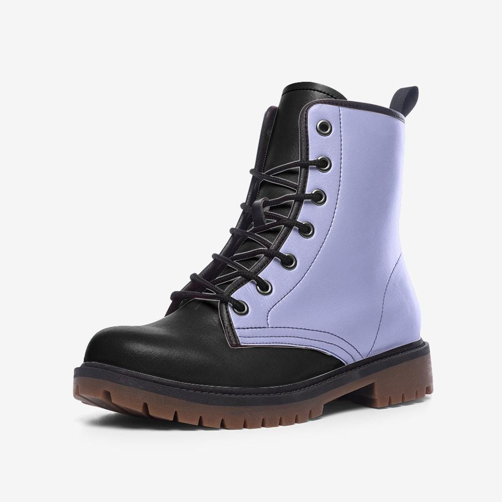 Purple Boots Casual Leather Lightweight boots MT
