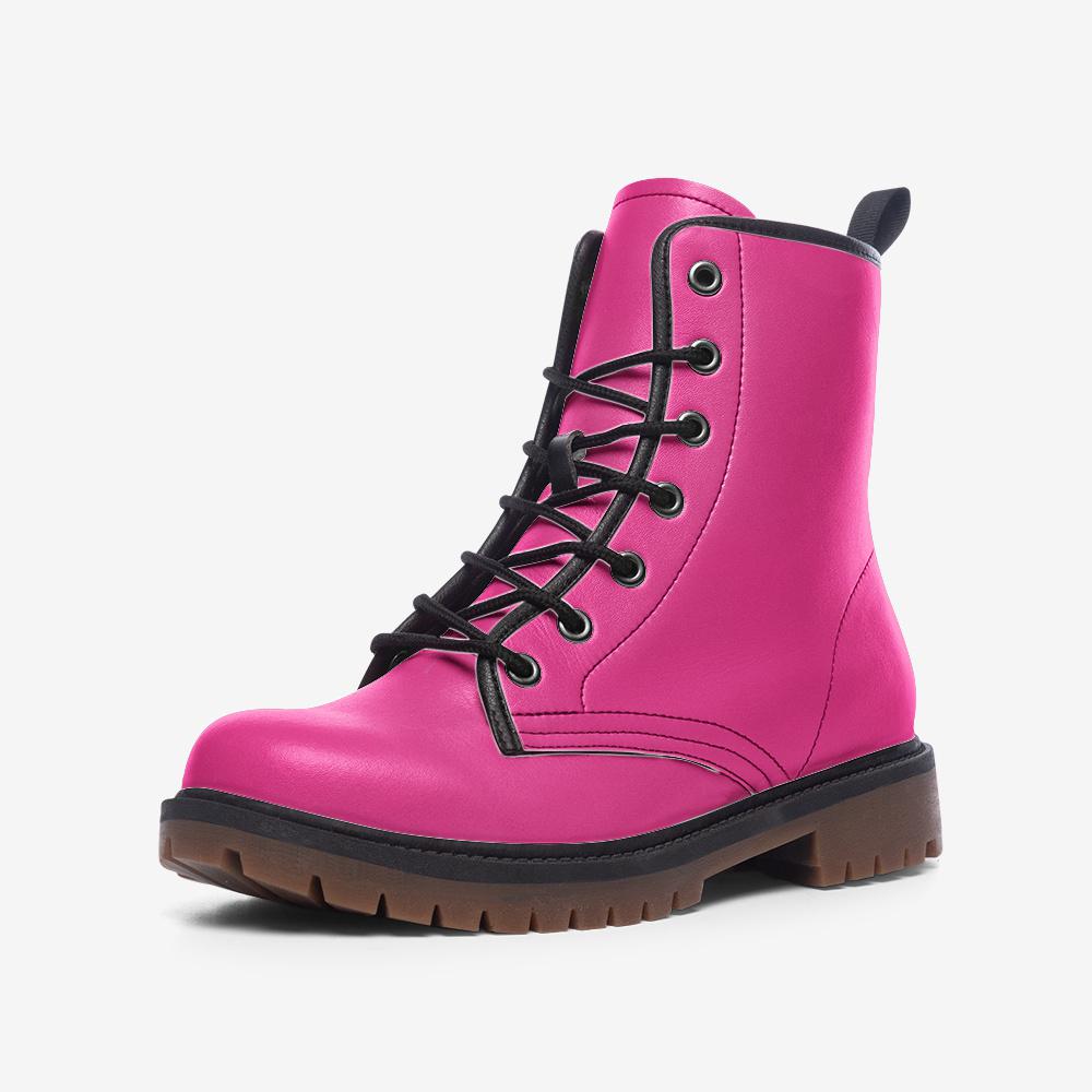 Pink Boots Casual Leather Lightweight boots MT