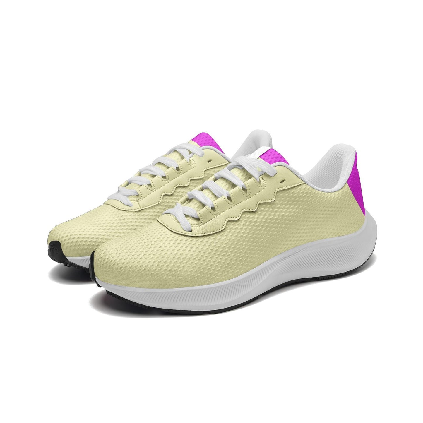 Yellow Sneakers Unisex Mesh Tech Performance Running Shoes