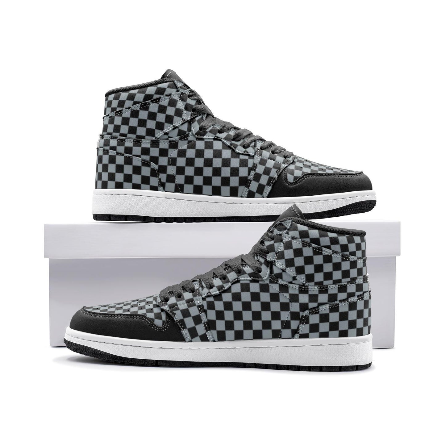 Black High Top Sneakers Unisex Sneaker TR