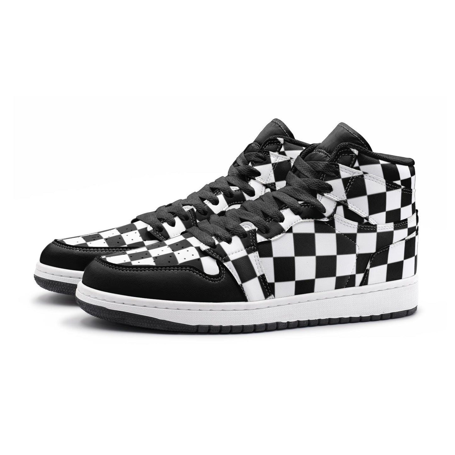 Black High Top Sneakers Unisex Sneaker TR
