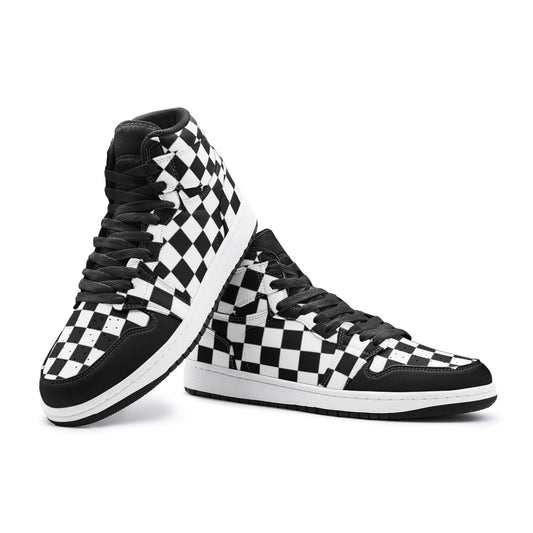 Black High Top Sneakers Unisex Sneaker TR