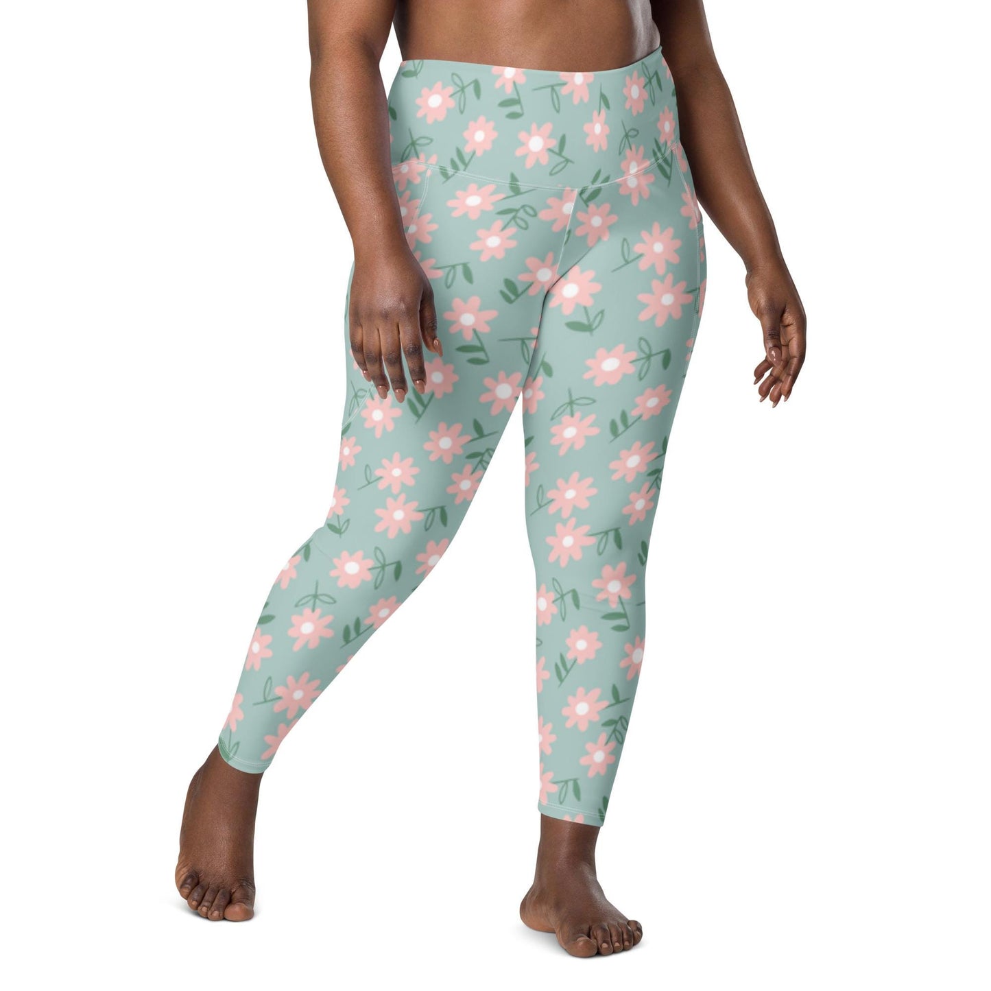 Floral Leggings with pockets