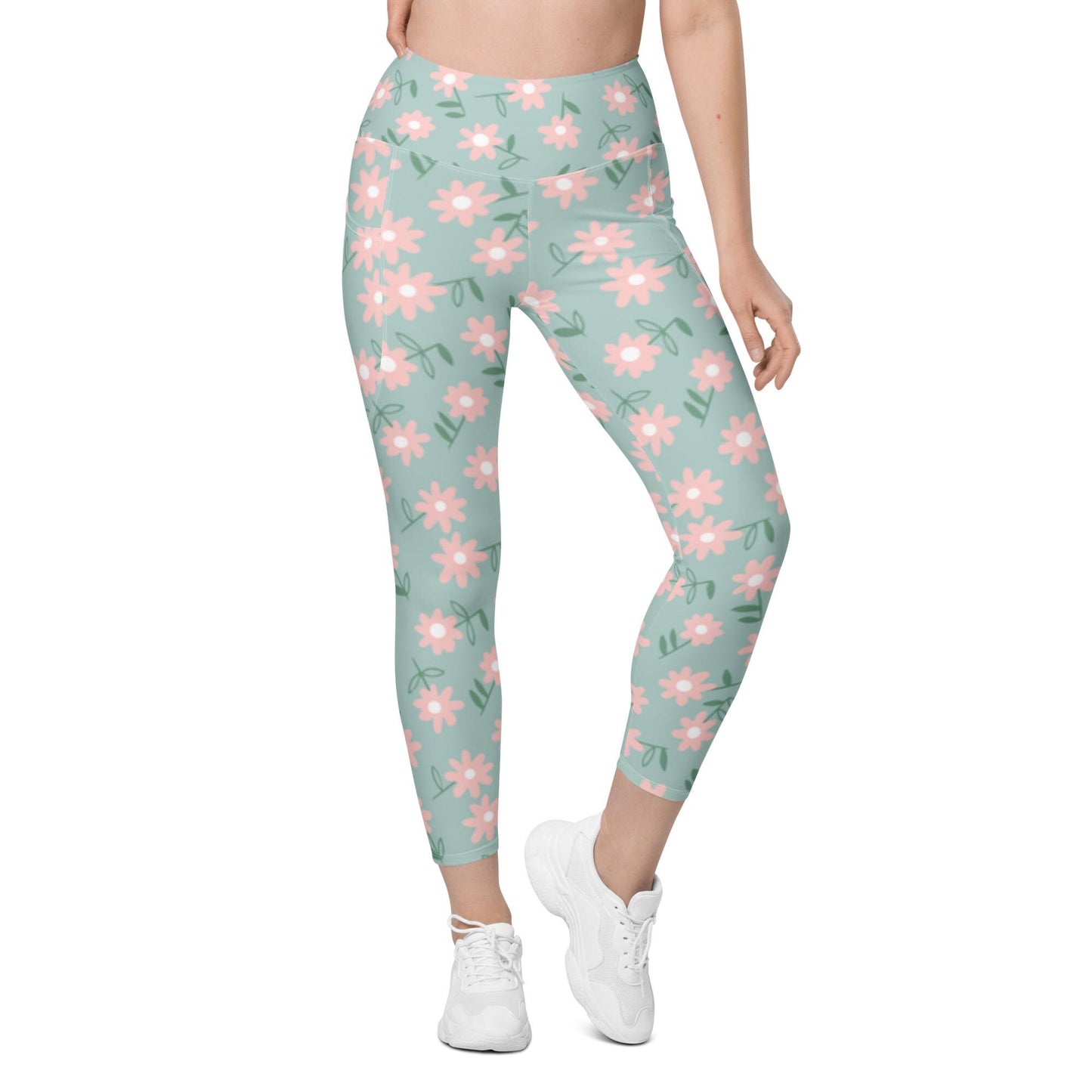 Floral Leggings with pockets