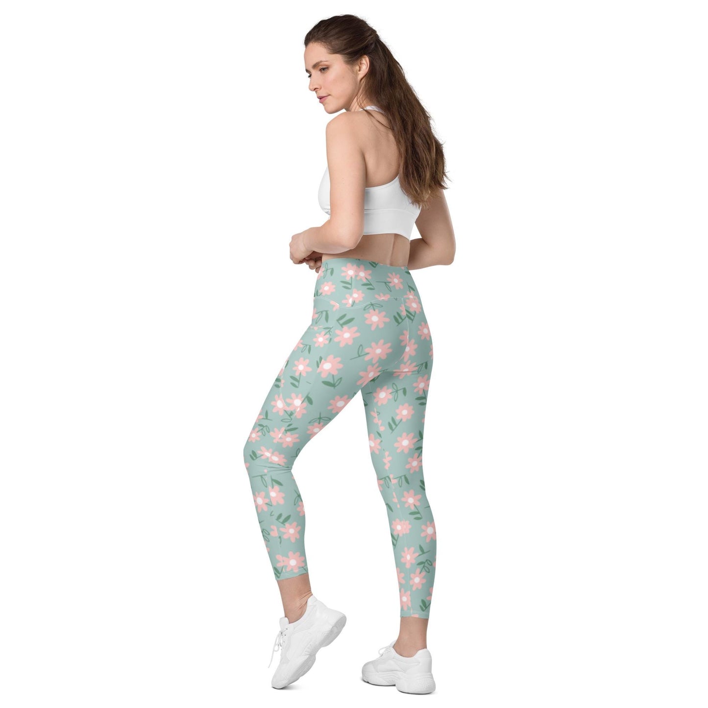 Floral Leggings with pockets