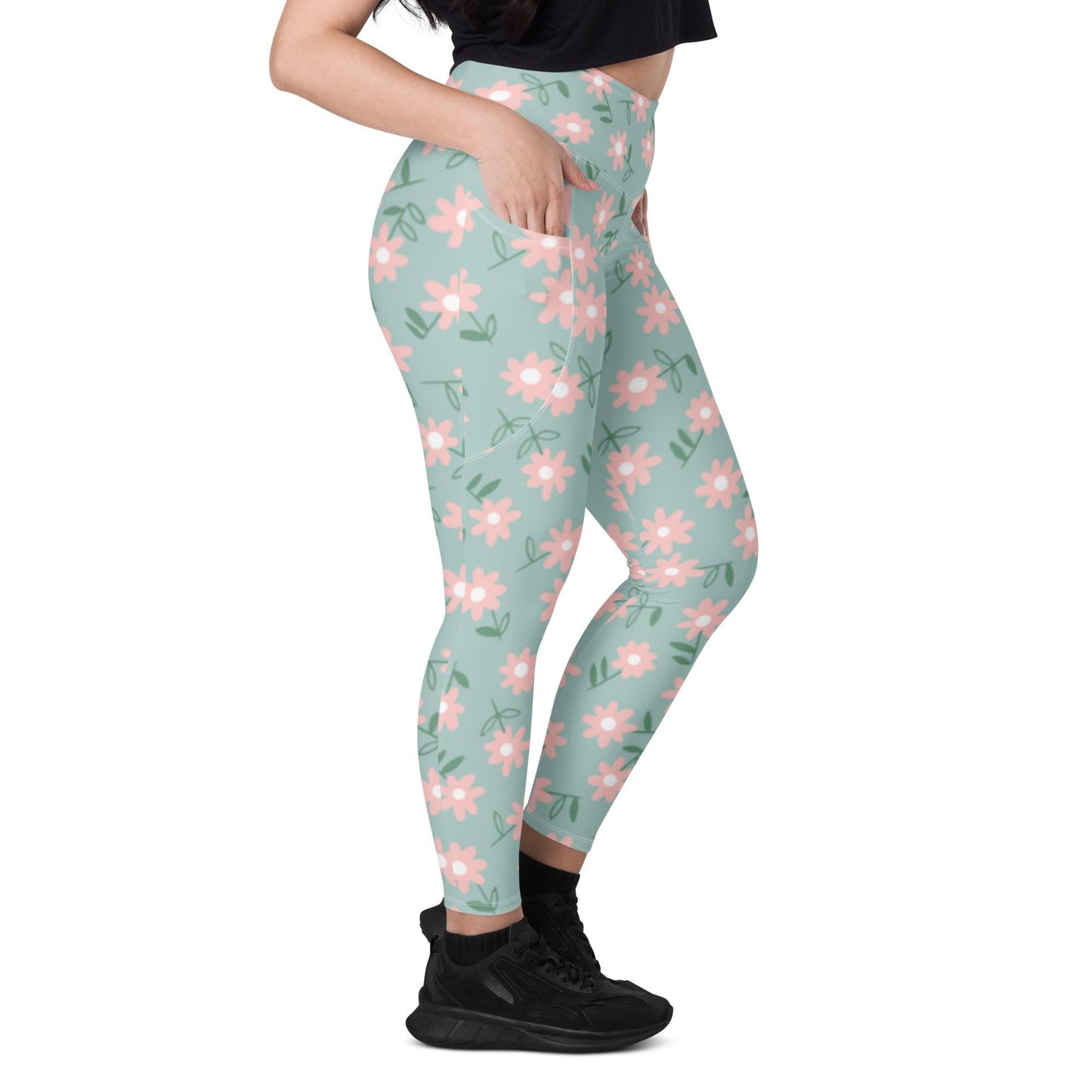 Floral Leggings with pockets