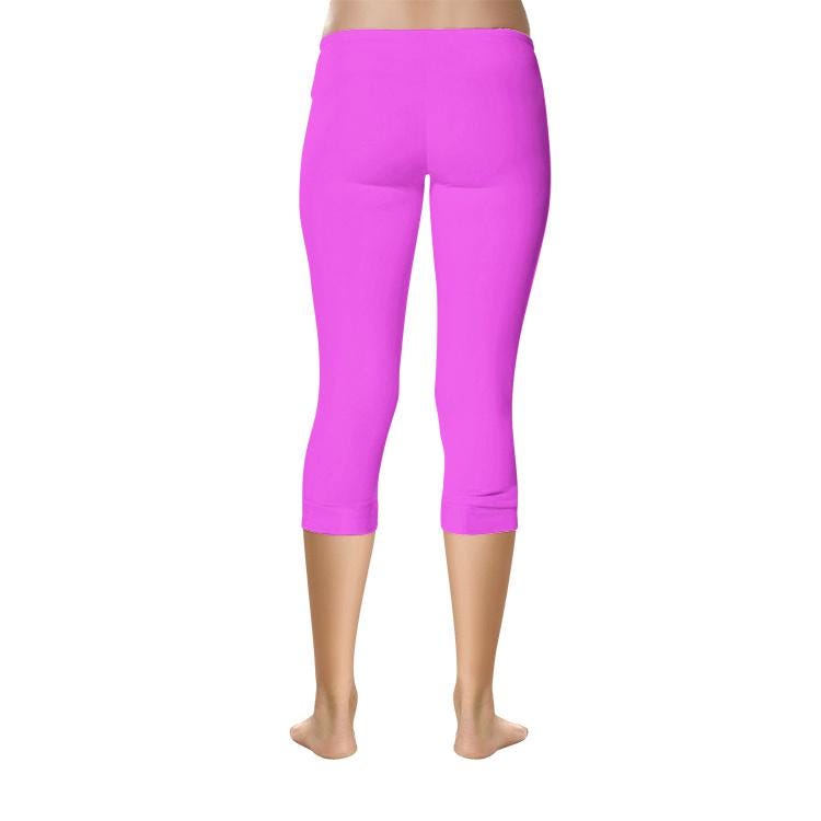 Pink Capri Leggings