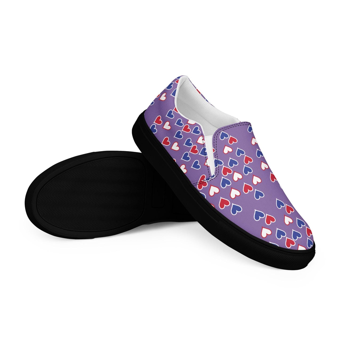Womens slip-on canvas shoes