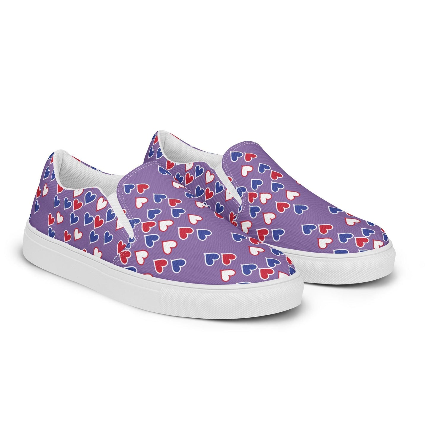 Womens slip-on canvas shoes
