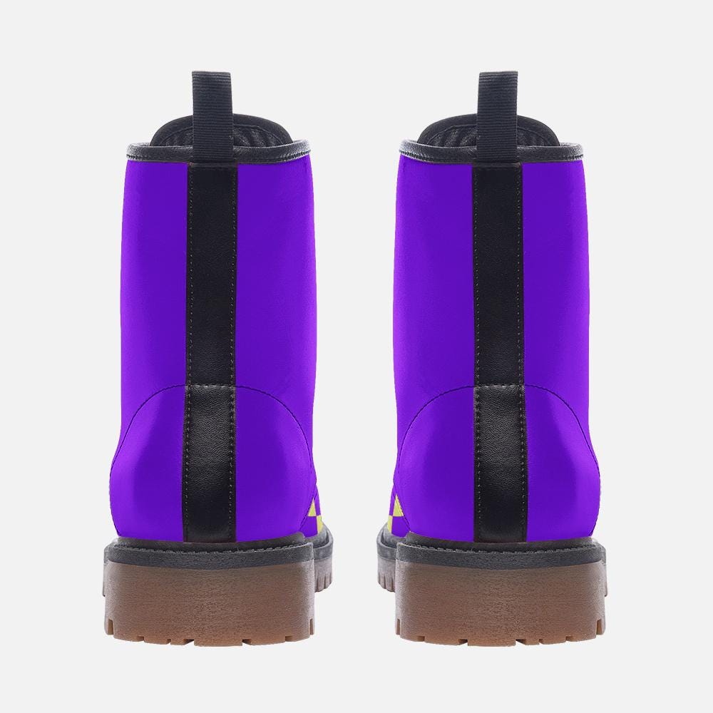 Purple Boots Casual Leather Lightweight boots MT