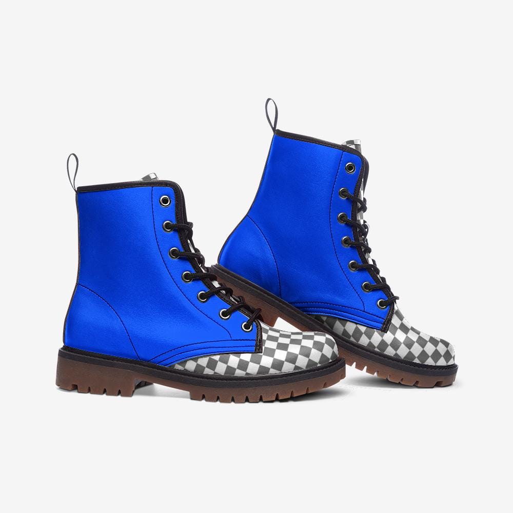 Blue Boots Casual Leather Lightweight boots MT