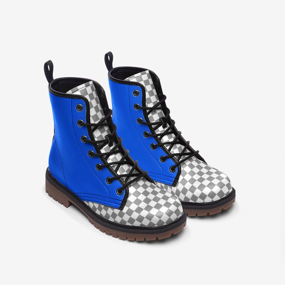 Blue Boots Casual Leather Lightweight boots MT