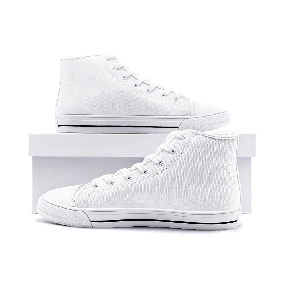 White High Tops Unisex High Top Canvas Shoes