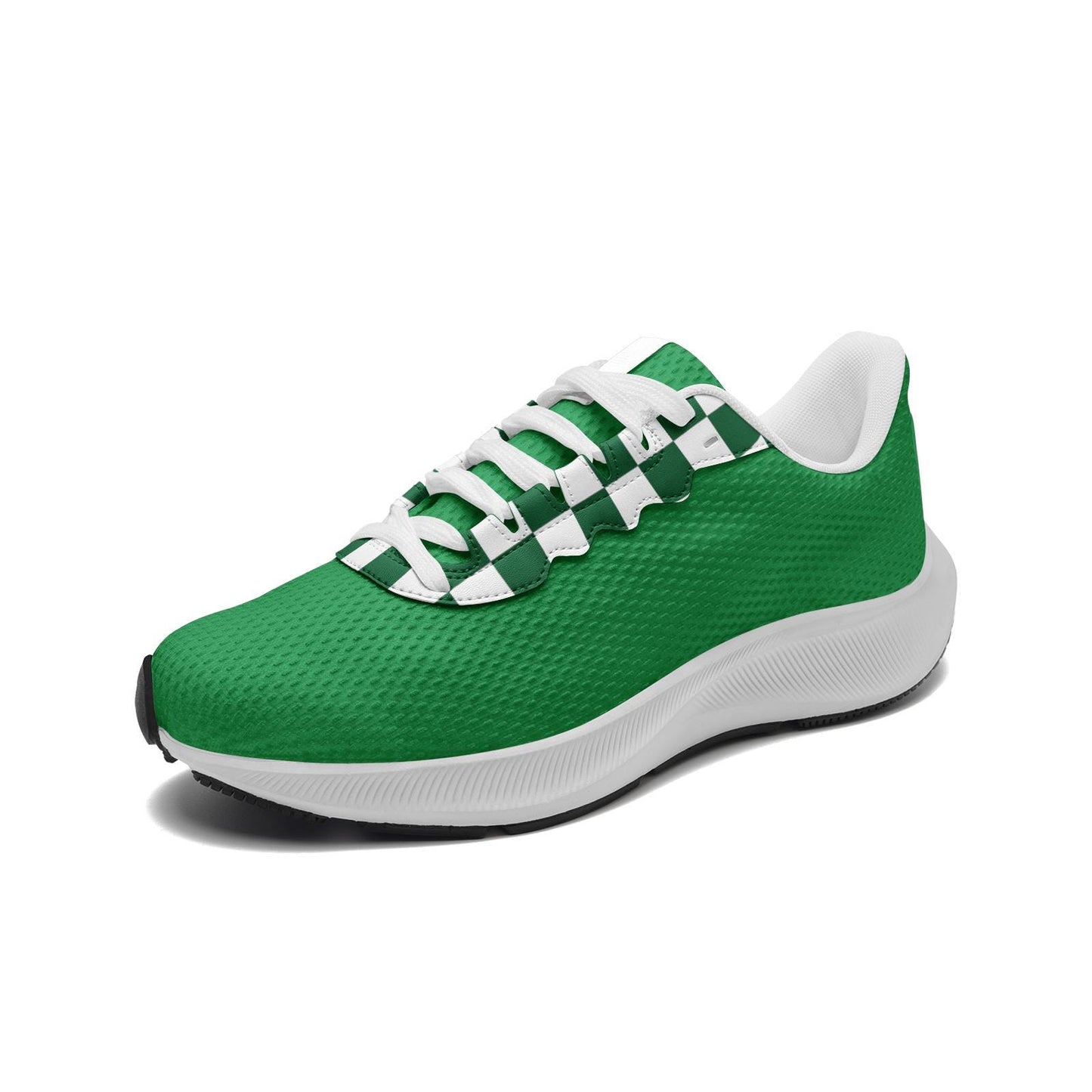 Green Sneakers Unisex Mesh Tech Performance Running Shoes