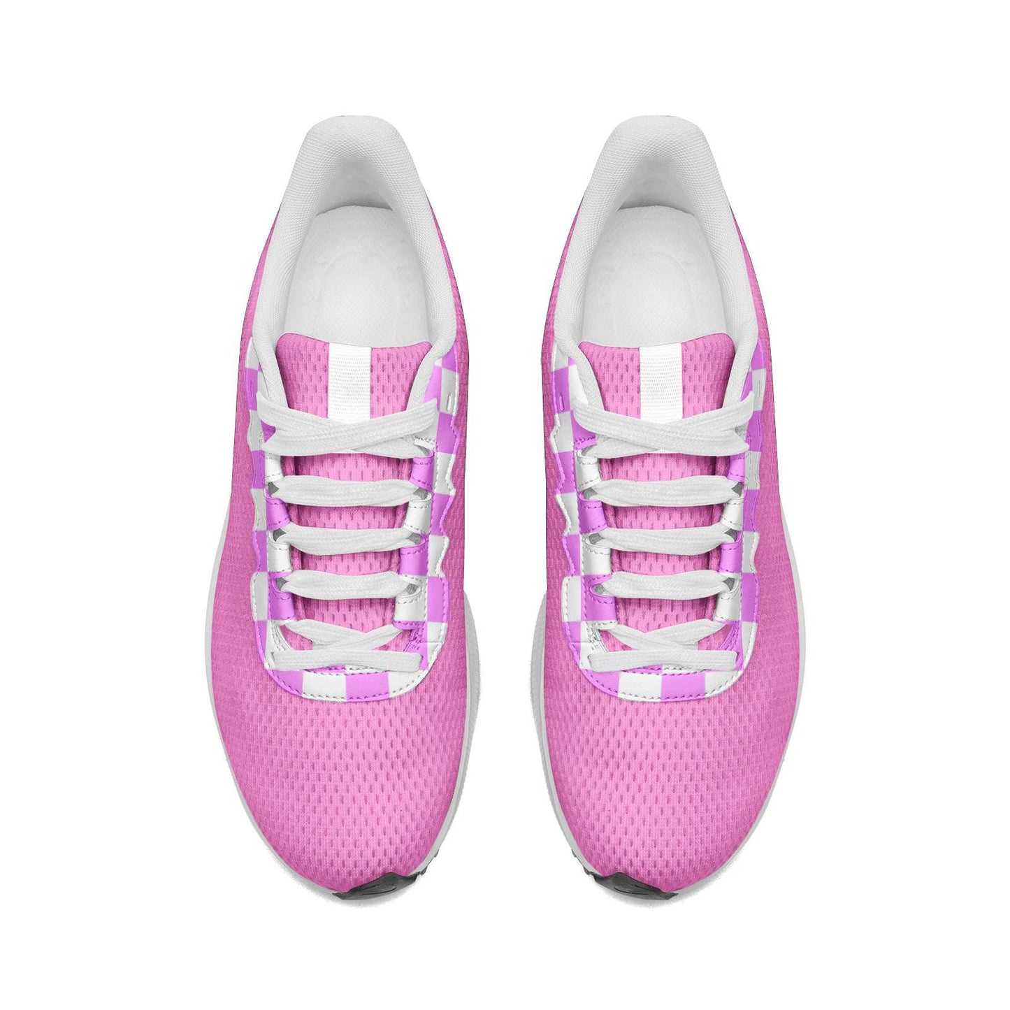 Pink Sneakers Unisex Mesh Tech Performance Running Shoes