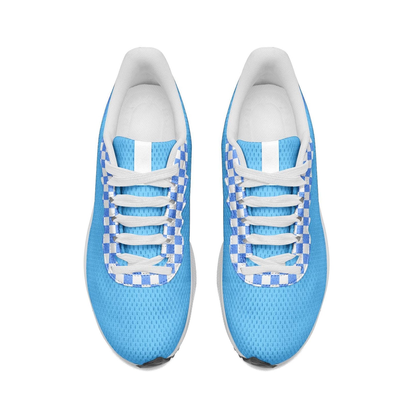 Blue Sneakers Unisex Mesh Tech Performance Running Shoes