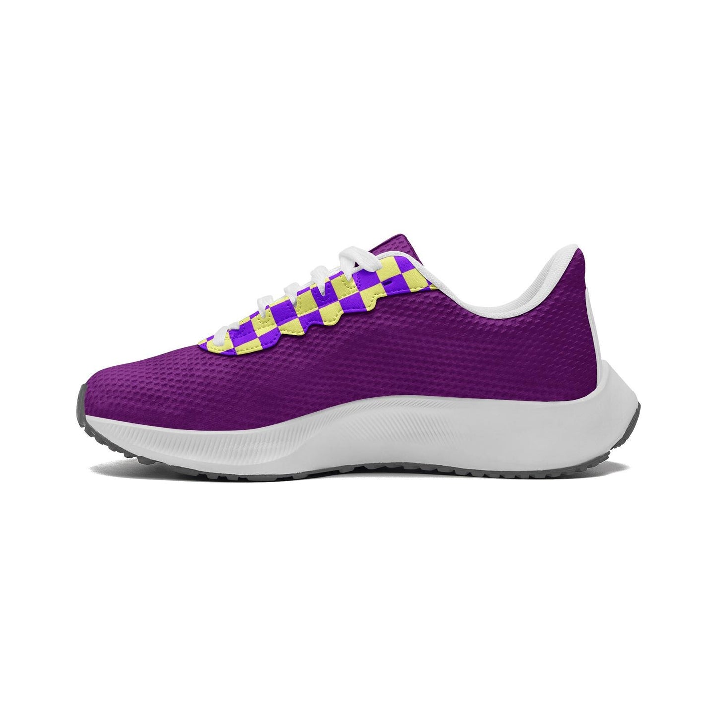 Purple Sneakers Unisex Mesh Tech Performance Running Shoes