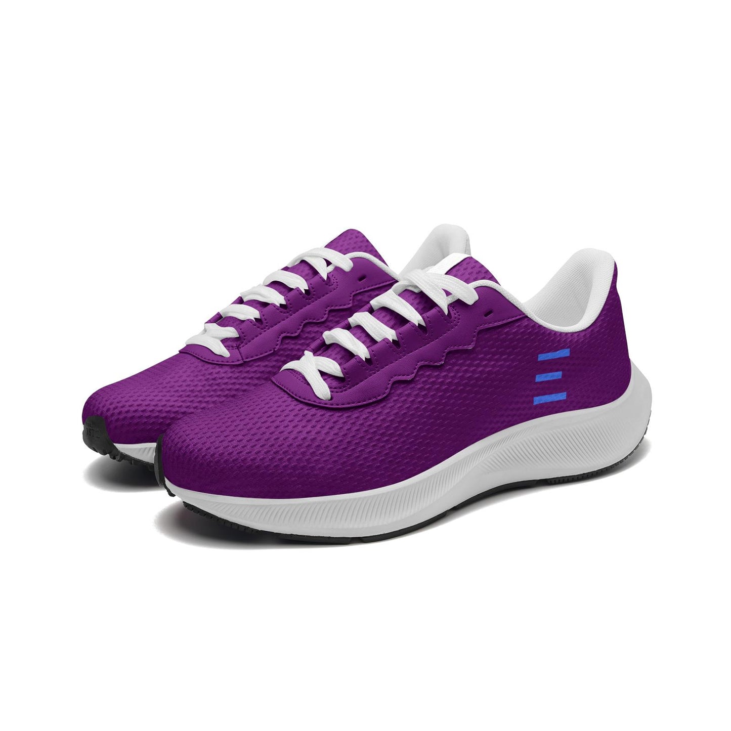Purple Sneakers Unisex Mesh Tech Performance Running Shoes