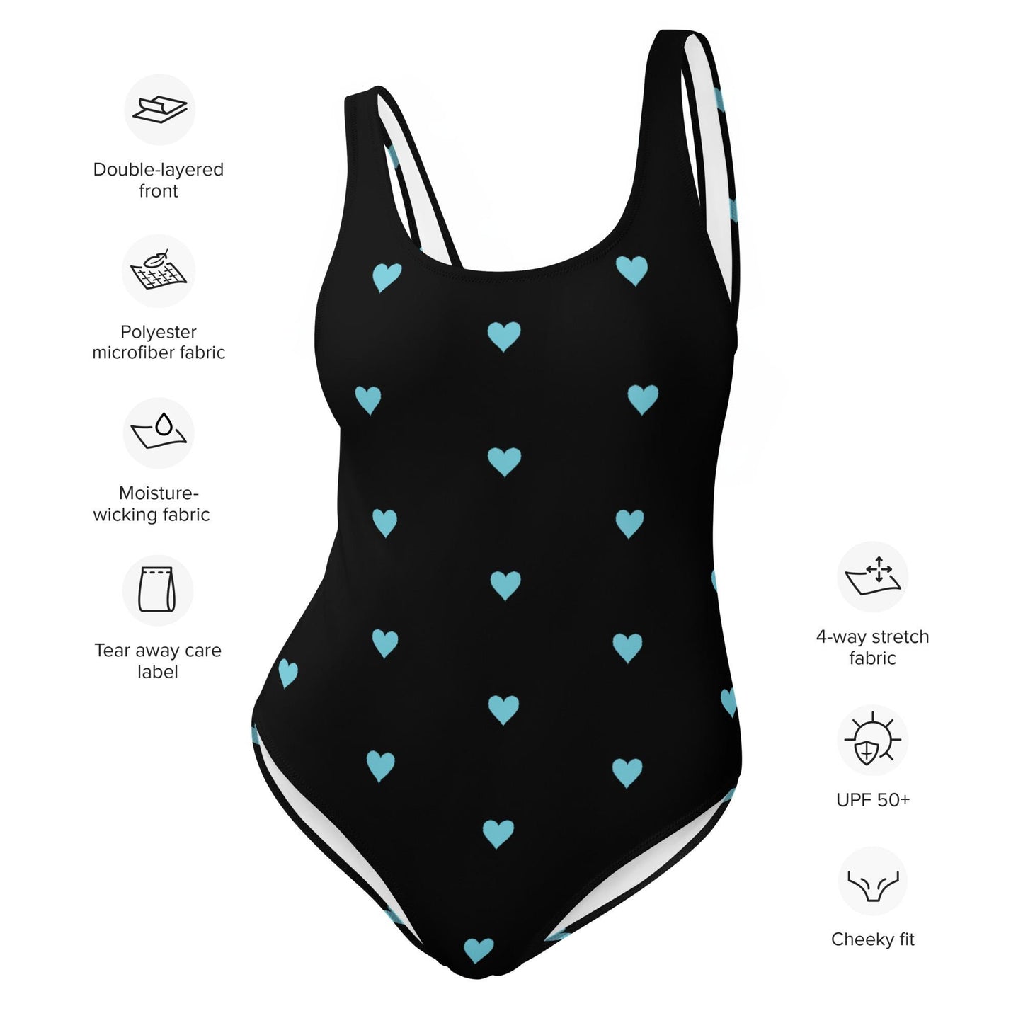 One-Piece Black Swimsuit