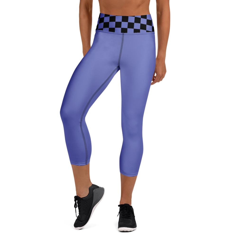 Yoga Capri blue Leggings