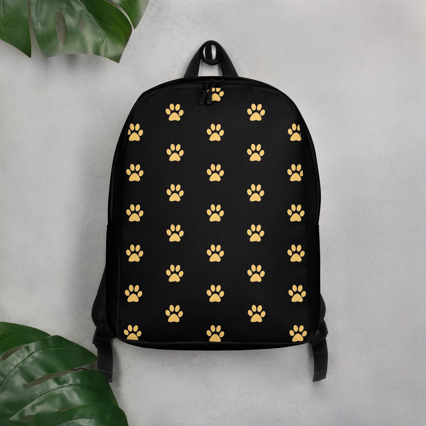 Dog Paw Prints Back Packs Minimalist Backpack