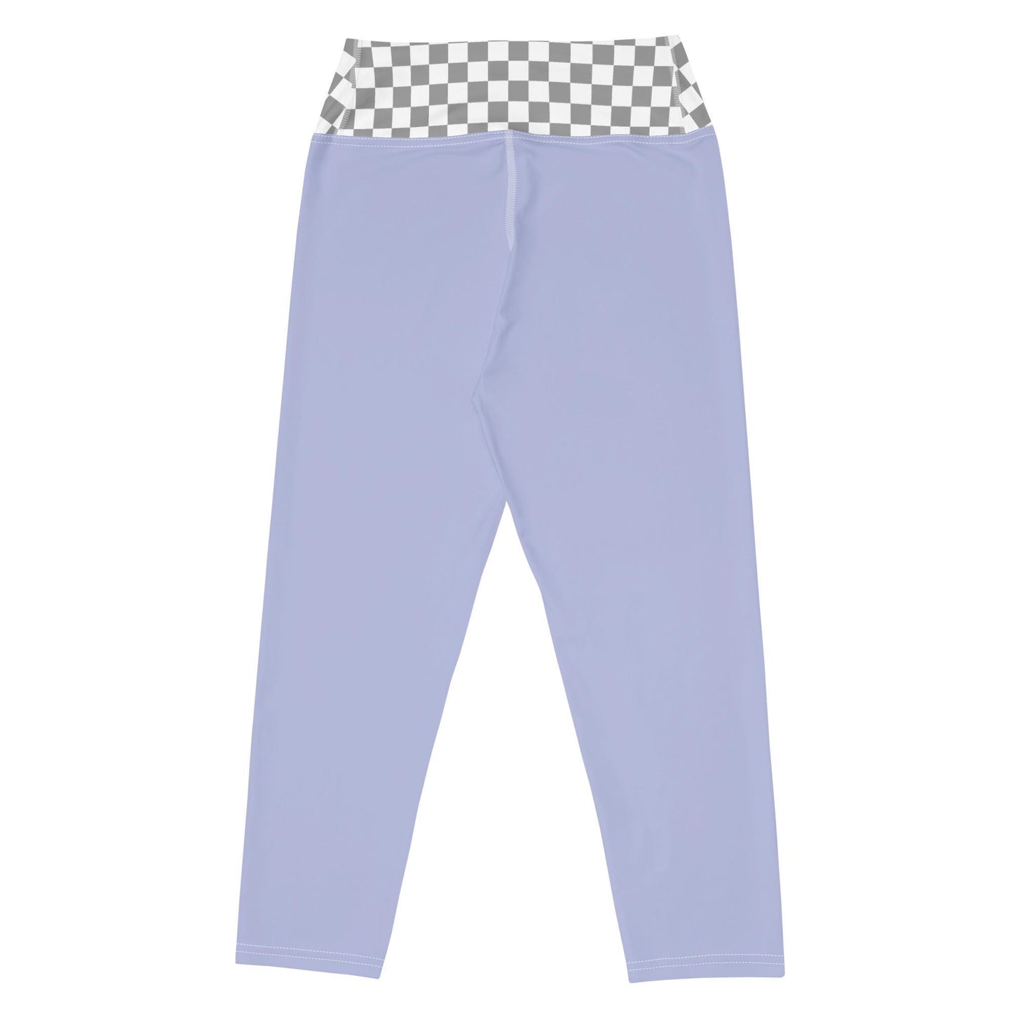 Purple Leggings Yoga Capri Leggings