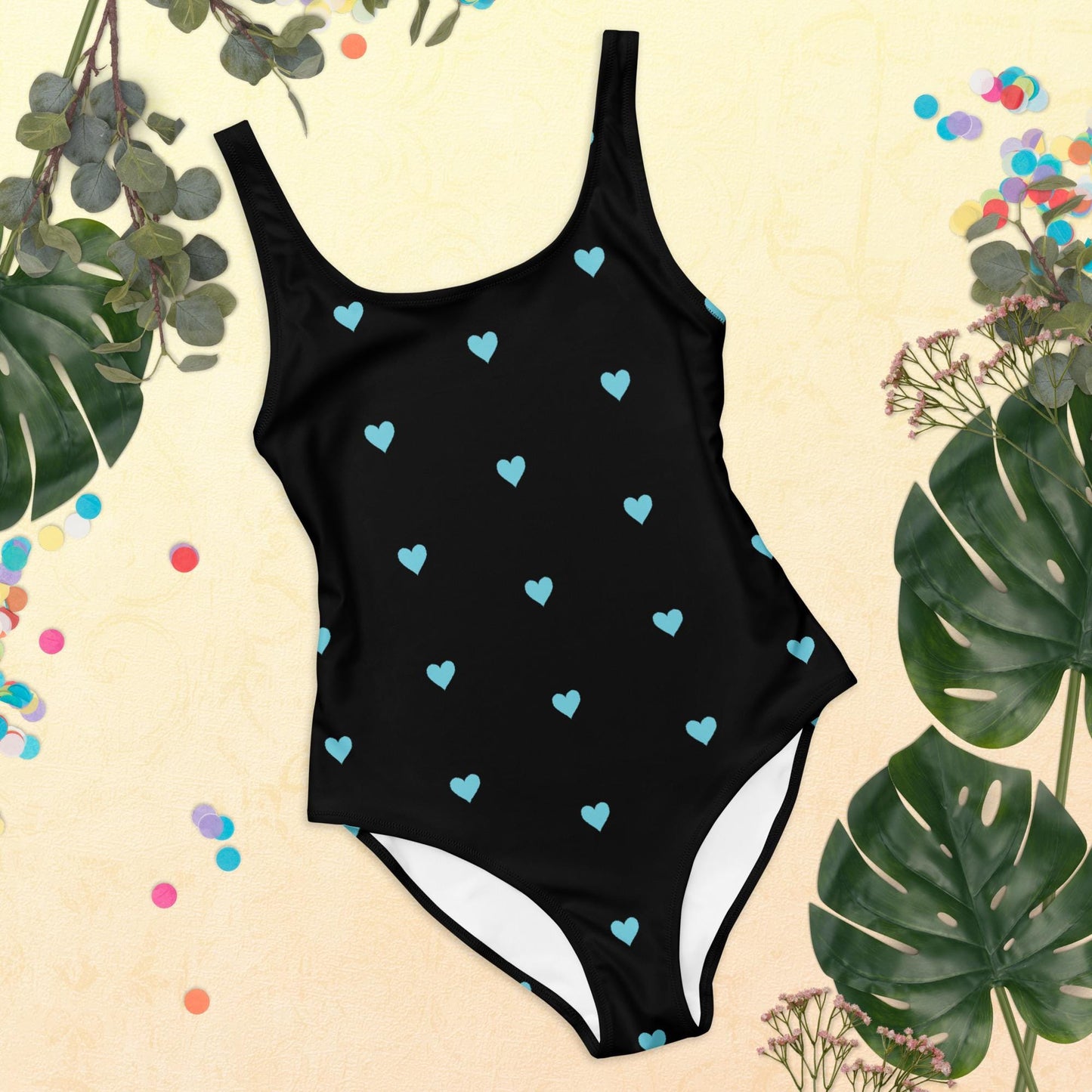 One-Piece Black Swimsuit