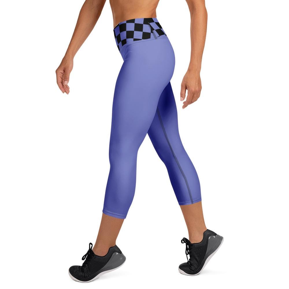 Yoga Capri blue Leggings
