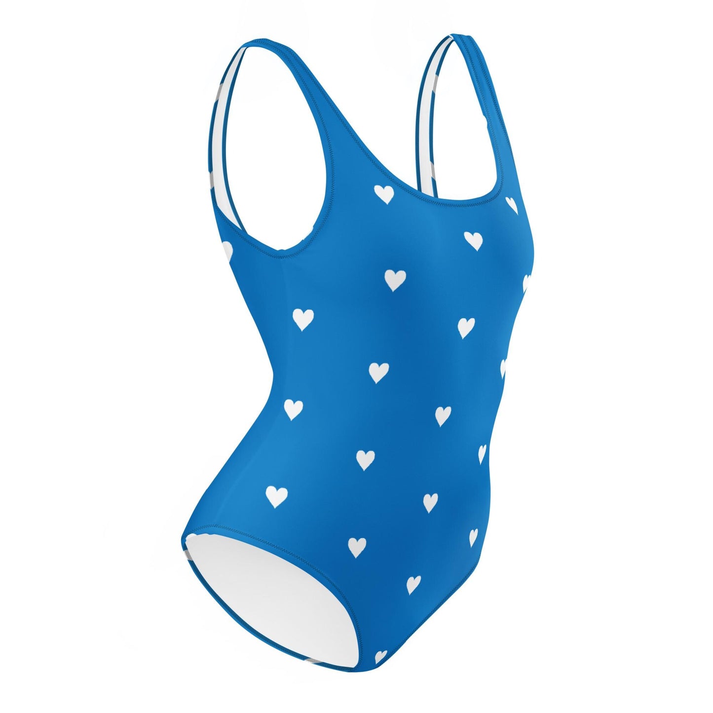 One-Piece Blue Swimsuits