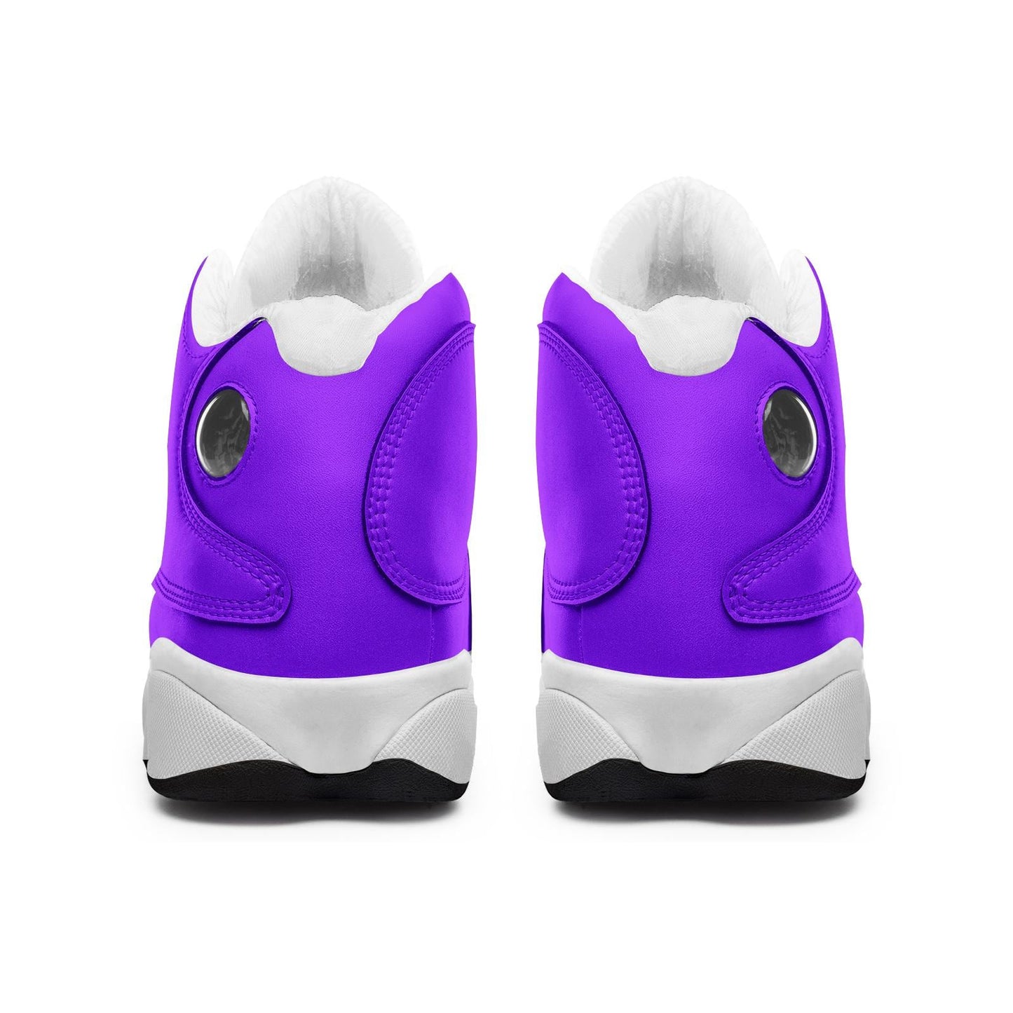 Purple Sneakers Unisex High Top Leather Sneakers
