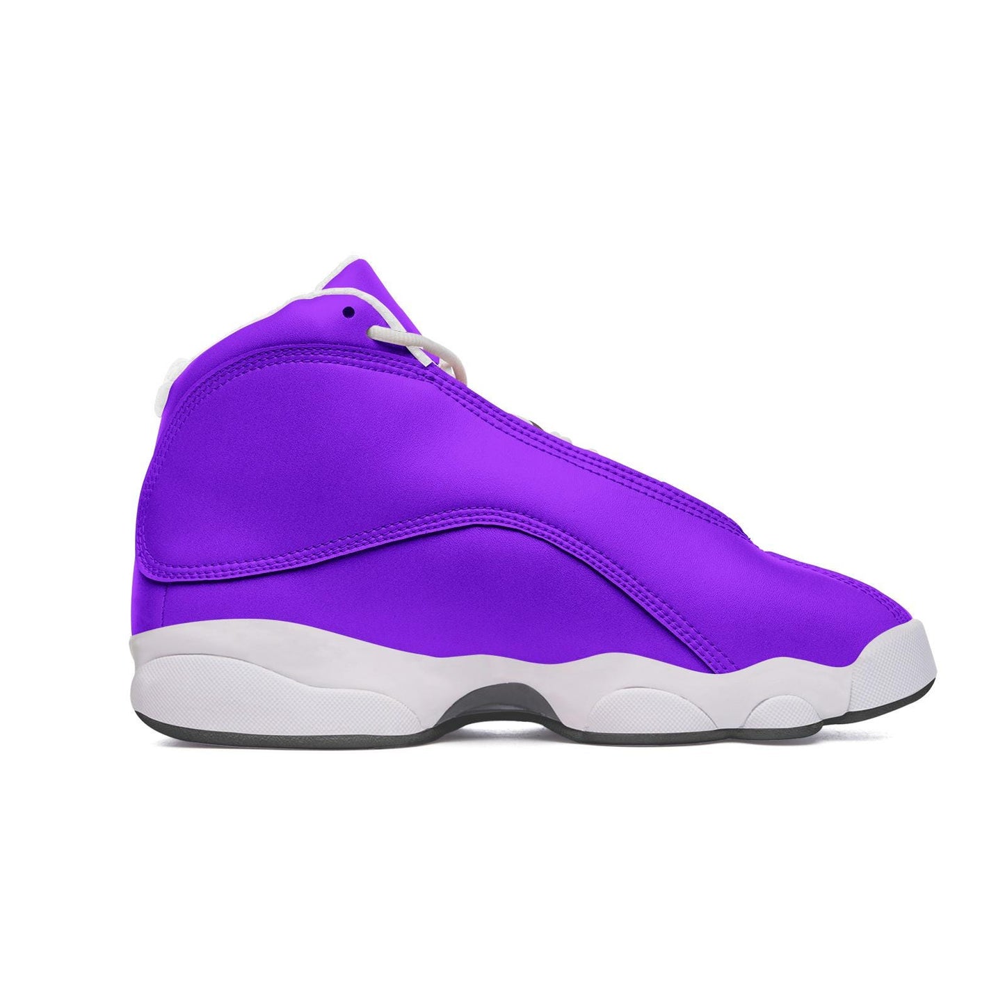 Purple Sneakers Unisex High Top Leather Sneakers