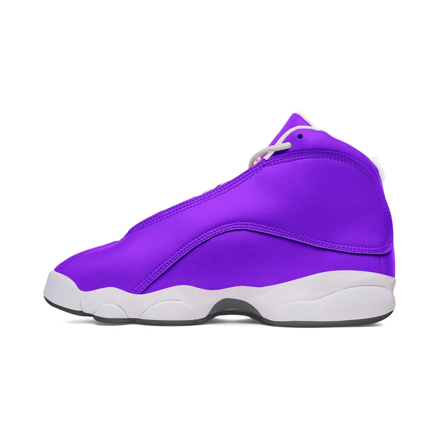 Purple Sneakers Unisex High Top Leather Sneakers