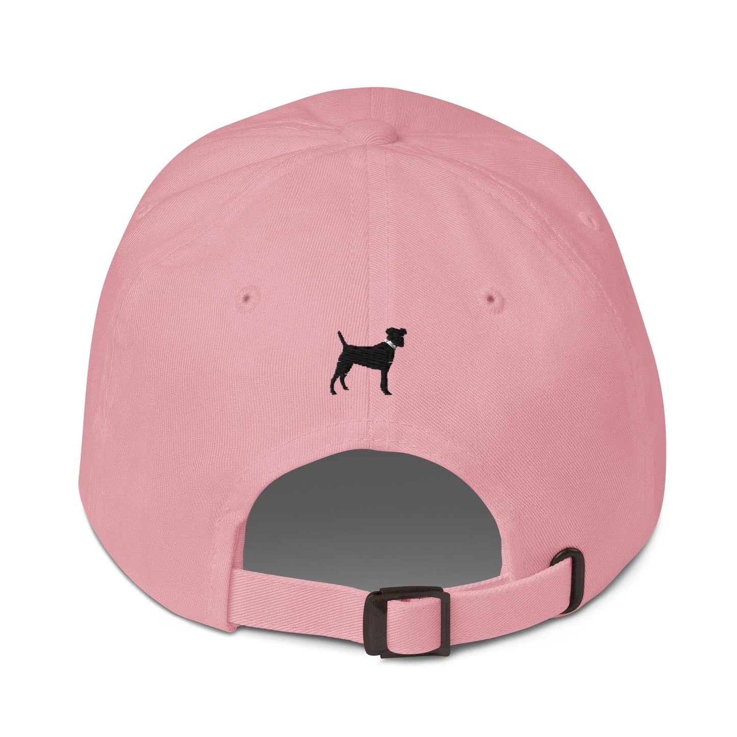 Black Dog Lover Hat: Cotton Twill Dad Hat