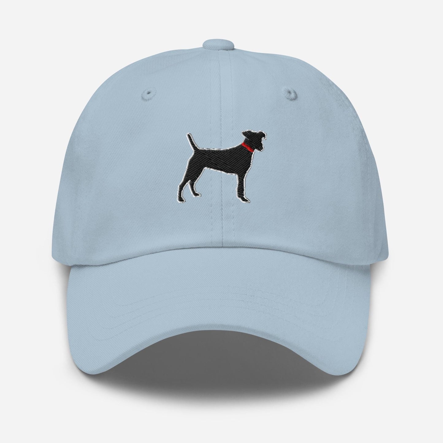 Black Dog Lover Hat: Cotton Twill Dad Hat