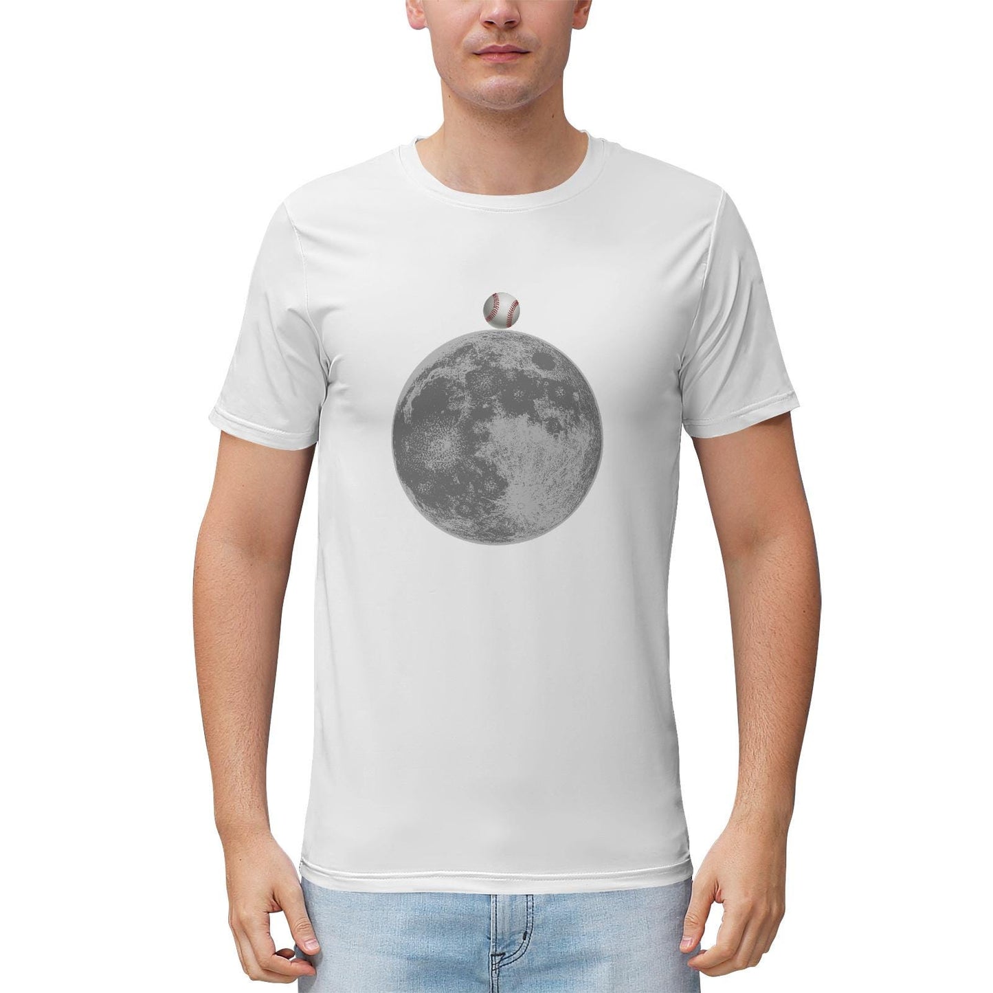 Baseball Shirts Men's Tech Heathered Performance Shirt