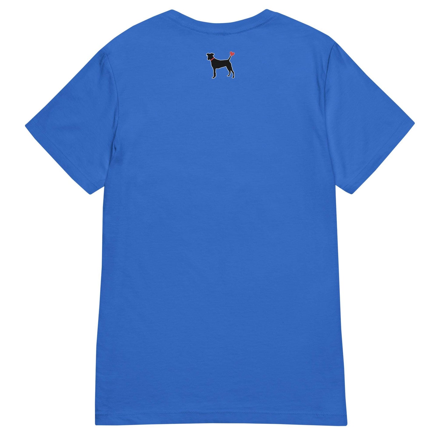 Black Labrador T-Shirts Womens basic softstyle t-shirt