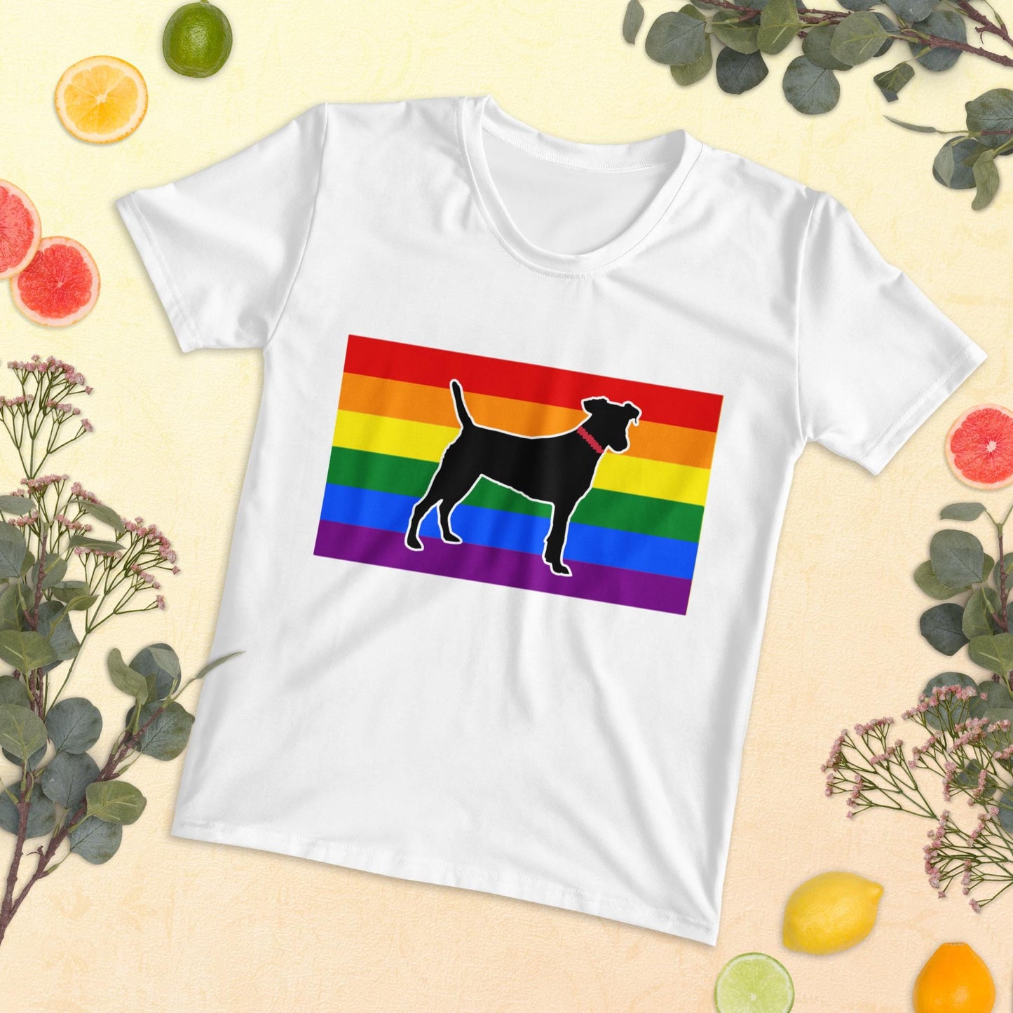 Women's Pride T-Shirts Black Dog Pride T-Shirts