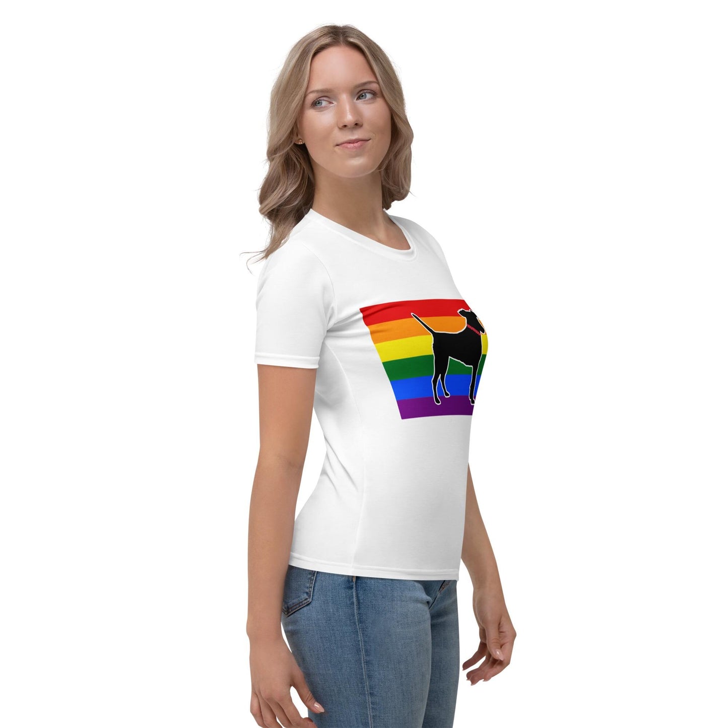 Women's Pride T-Shirts Black Dog Pride T-Shirts