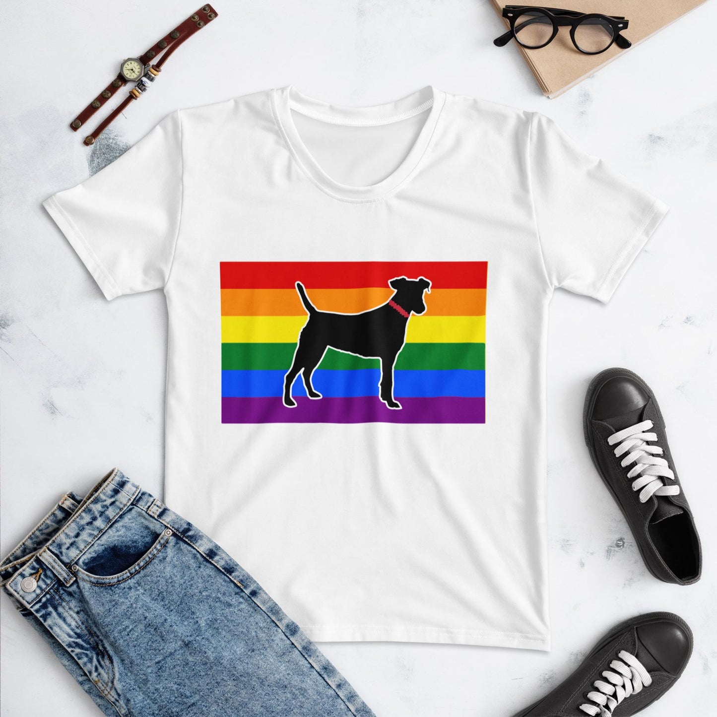 Women's Pride T-Shirts Black Dog Pride T-Shirts