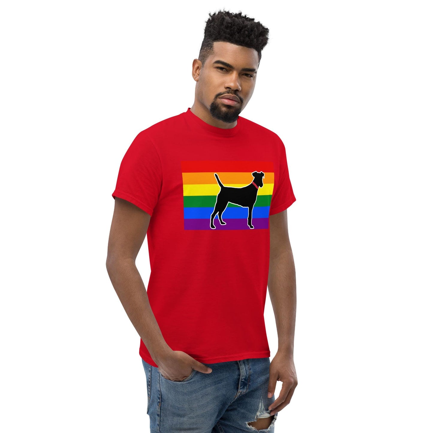Black Dog Pride T-shirt Unisex Pride classic tees