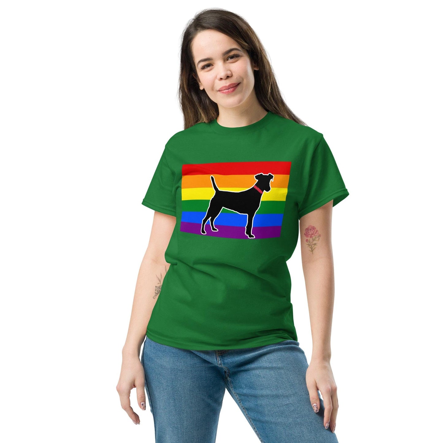 Black Dog Pride T-shirt Unisex Pride classic tees