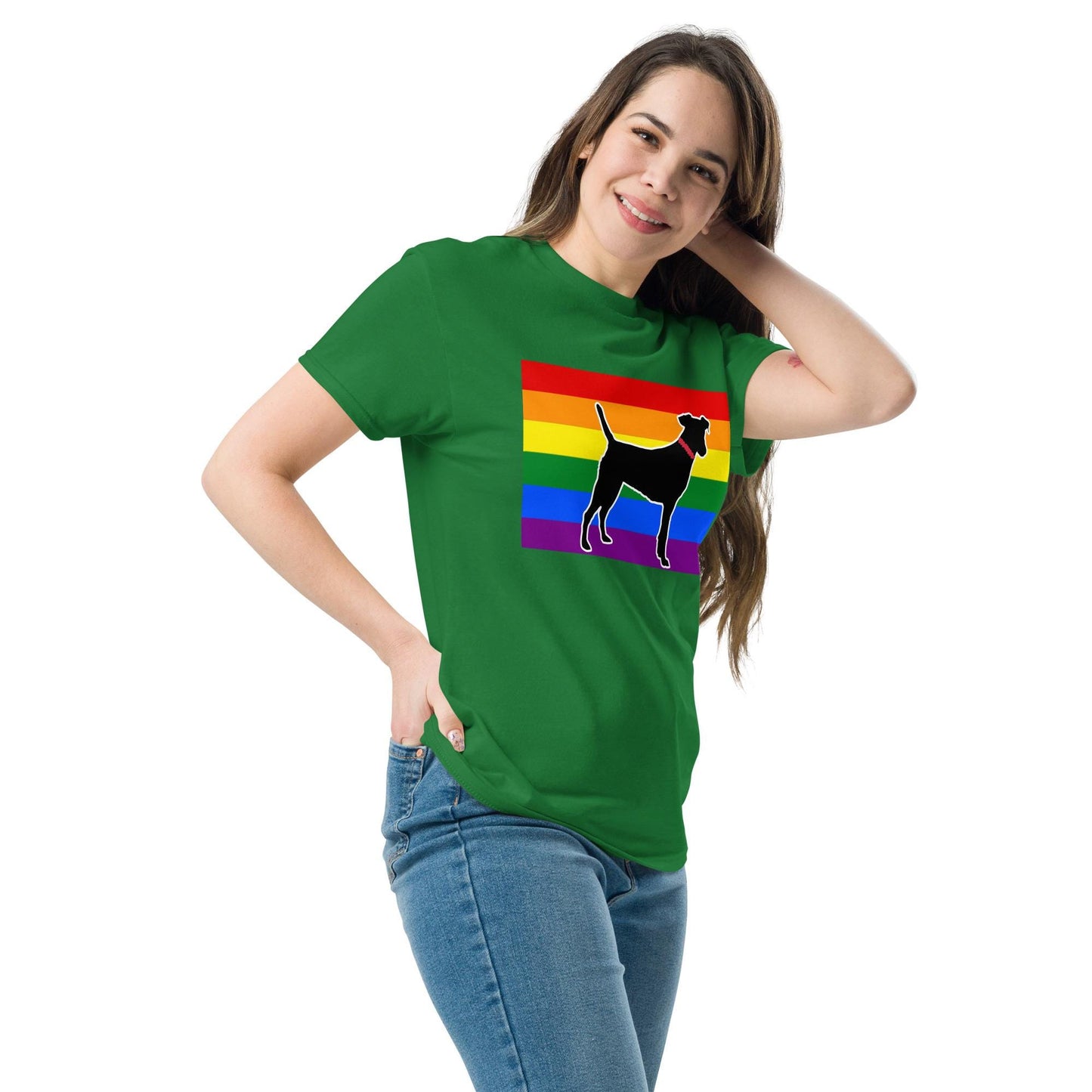 Black Dog Pride T-shirt Unisex Pride classic tees
