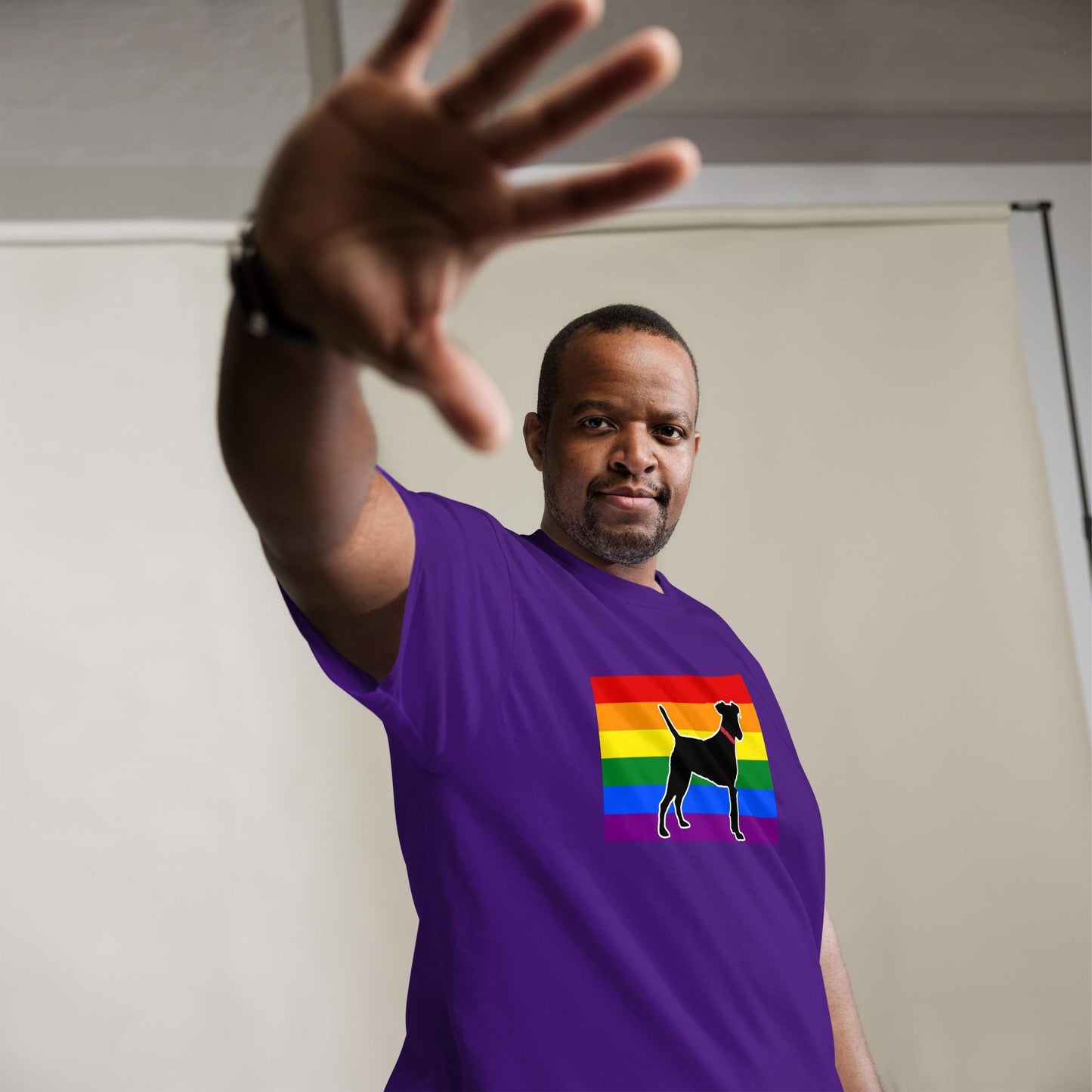 Black Dog Pride T-shirt Unisex Pride classic tees