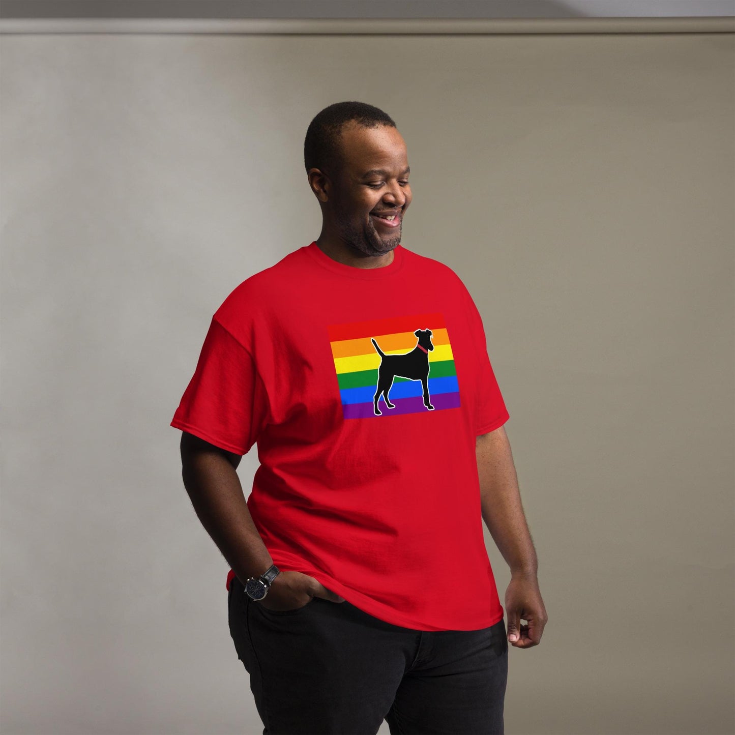 Black Dog Pride T-shirt Unisex Pride classic tees